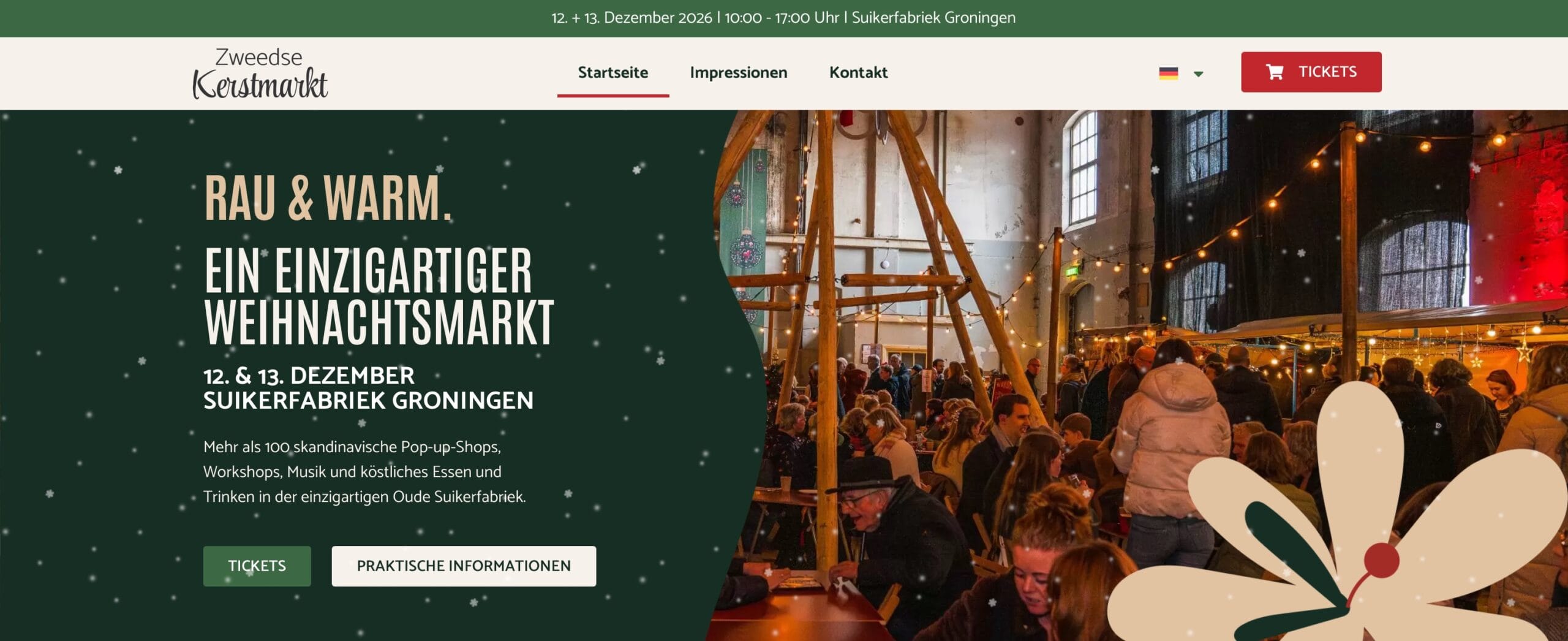 Schwedischer Weihnachtsmarkt